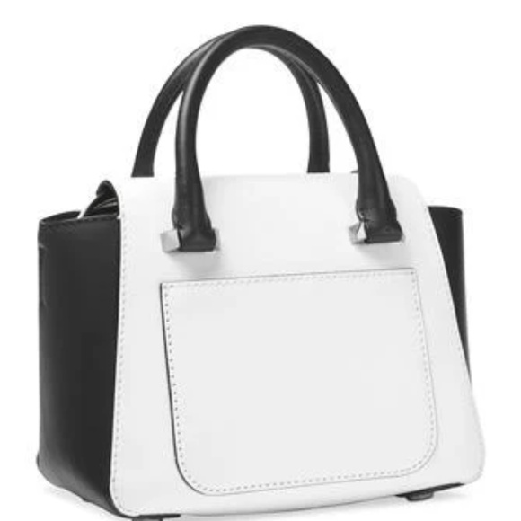 Michael Michael Kors NOLITA MINI MESSENGER Black and White small bag - Picture 12 of 12